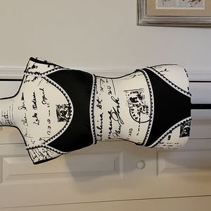 Cupshe black and white bikini, Sz S